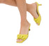 Sandali gialli da donna con maxi-catena e tacco 5 cm Swish Jeans, Donna, SKU w042000484, Immagine 0